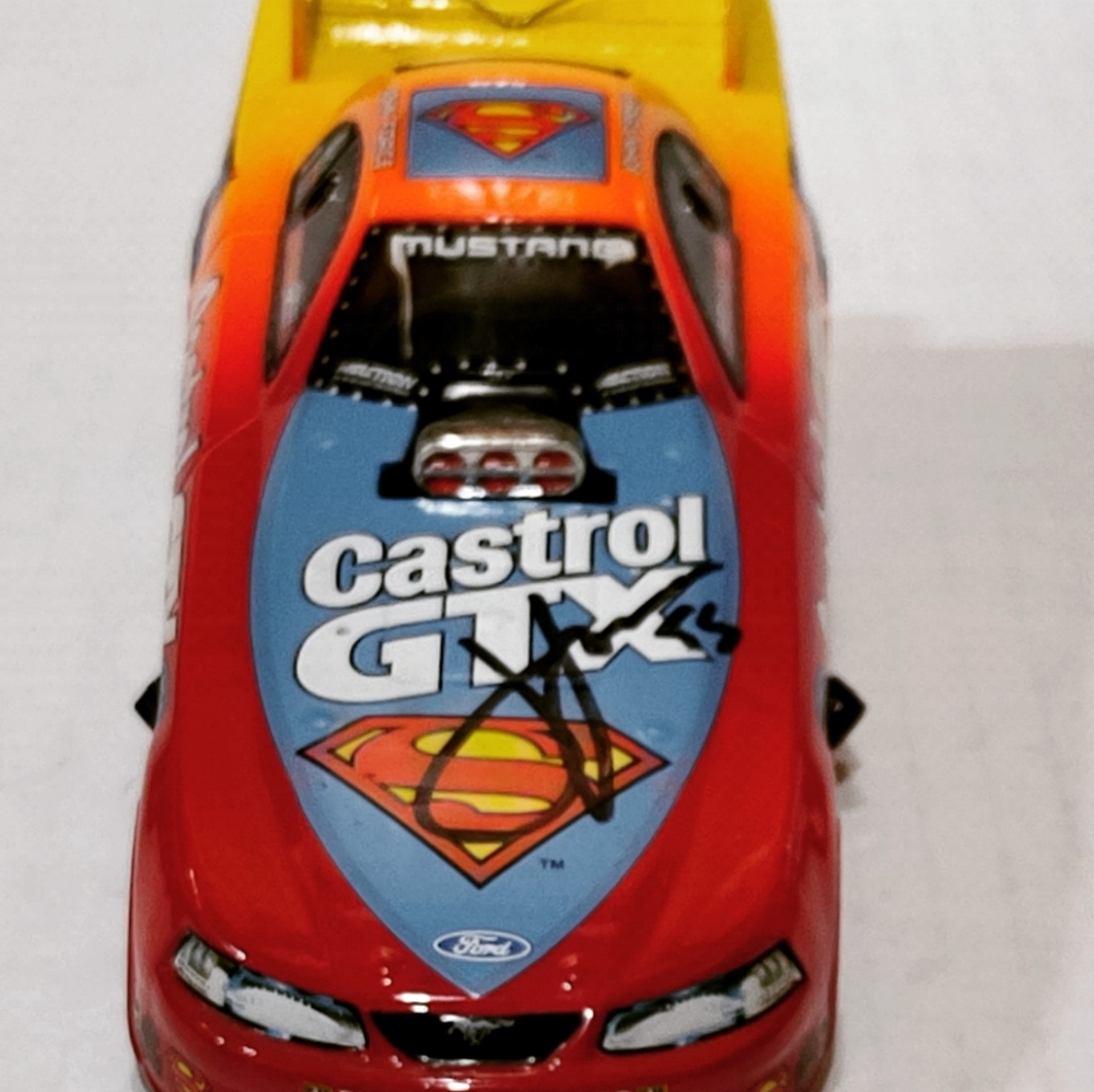 John Force 1999 Signed Superman Castrol GTX Limited Edition Funny Car
